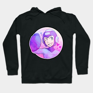 Vaporwave-Inspired Megaman Hoodie